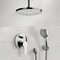 Chrome Shower System with 12